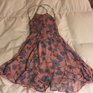Urban Outfitters Pink and Blue Sundress